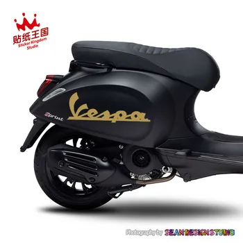 1 Par Para Vespa Primavera Sprint 150 GTS 125 150 300 de la Motocicleta de moto Calcomanía Impermeable etiqueta Engomada de 10
