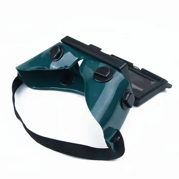 La Soldadura automática de Gafas de protección Solar Oscurecimiento de las Gafas LCD Casco Ojo Proteger ABS