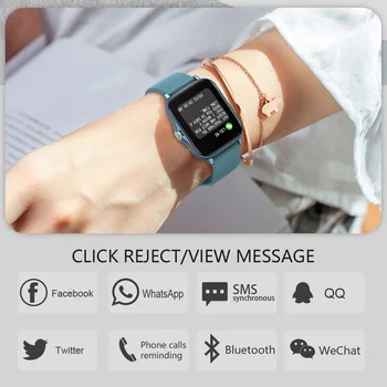 Y20 P8 Más 1.69 pulgadas 2021 Reloj Inteligente Hombres Táctil Completa de Fitness Tracker IP67 impermeable de las Mujeres GTS 2 Smartwatch para Xiaomi teléfono