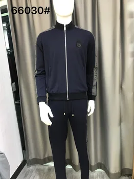 El MULTIMILLONARIO conjunto de ropa Deportiva de los hombres 2021embroidery Cómodo Cardigan nueva Casual Inglaterra algodón de la moda de gran tamaño M~4XL