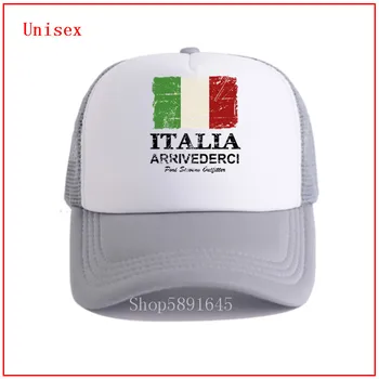Visera visera del sombrero de la Bandera de Italia las mujeres gorra snapback sombrero sombrero de cubo de diseñador sombrero gorras para hombres de las mujeres gorras de béisbol