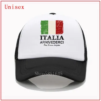 Visera visera del sombrero de la Bandera de Italia las mujeres gorra snapback sombrero sombrero de cubo de diseñador sombrero gorras para hombres de las mujeres gorras de béisbol