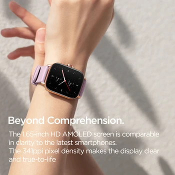 Original Amazfit GTS 2e Smartwatch Alexa Construido-en el 90 Deportes Modos de GPS inteligente Smart Watch para Hombres, Mujeres Android iOS Teléfono