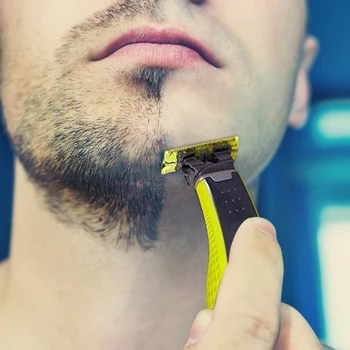 1Pcs Afeitado de la Cabeza de Cortador de Reemplazo de la máquina de afeitar de Repuesto de Cuchillas de Afeitar Philips-OneBlade-cuchilla de Afeitar Afeitadora QP210/50 Cuchilla de Repuesto