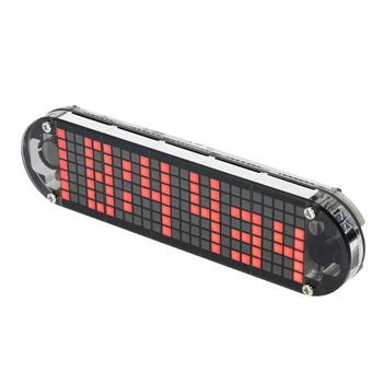 DS3231 Multifunción Reloj de Alarma LED de Matriz de puntos de Efectos de Animación DIY Kit de Regalos