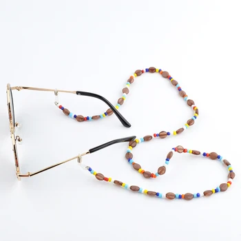 Mayorista 10 piezas hechas a Mano con cuentas de Gafas de Cable de gafas de sol de las Perlas de las Cadenas de Gafas