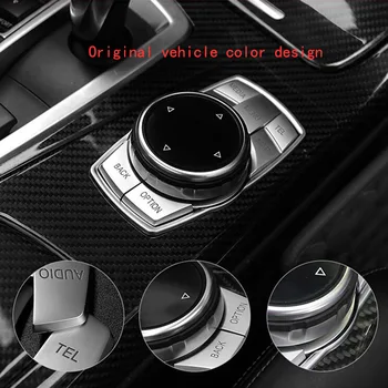5x Chrome Interior Multimedia Panel de Botones del Marco de la Cubierta de ajuste Para BMW 1 2 3 4 Serie F20 F21 F22 F23 F46 F30 F31 F34 F32 F33 F36