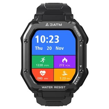 KOSPET Rock Smartwatch 2021 1.69 pulgadas de Pantalla Grande Reloj Inteligente de 50 Días de Espera 20 en el Modo Sport bluetooth Pulsera de las Mujeres de los Hombres Relojes