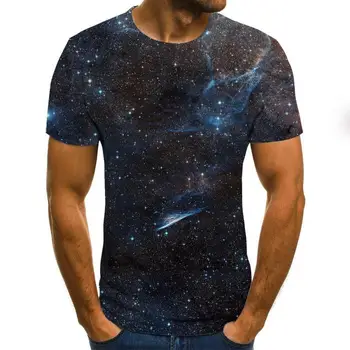 Nueva venta caliente de los hombres de la ropa 2020 3D Camiseta de los Hombres de Verano impreso camisa casual de tamaño Más O-Cuello de manga corta camiseta de moda