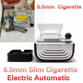 6.5 mm de Tubo Delgado Eléctrico Automático de Alta Velocidad de 110-220v Máquina de Laminación de Cigarrillos Inyector Fabricante de Rodillo de Humo de Herramienta de Regalo para los Hombres