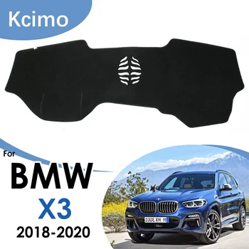 Salpicadero del coche de la Cubierta para BMW X3 G01 2018 2019 2020 Dashmat Evite la luz del Sol a la Sombra de la Alfombra de los Accesorios del Coche