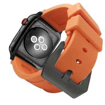 Camuflaje de Silicona Banda Reloj De Apple Watch de la Serie 6 de la Serie SE la Correa de Muñeca de 40 mm, de 44 mm De Apple Correa de reloj de 38 mm 42 mm de Pulsera