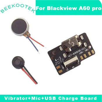 Nuevo Original conector USB Puerto de Carga de la Junta de+Motor vibrador+Mic Micrófono FPC Para el Blackview A60 Pro Smartphone