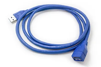 De Alta Calidad 1/1.5/2/3M Anti-Interferencia USB 2.0 Cable de Extensión USB 2.0 a Macho A USB 2.0 Hembra Extensión Data Sync Cable Cable