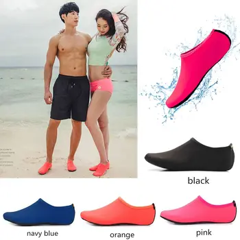 El agua de los Zapatos de las Mujeres de los Hombres de Natación Calcetines de Color de Impresión Verano Aqua Beach Zapatillas de deporte de Playa de la Zapatilla de deporte Calcetines Zapatillas para Hombres, Mujeres