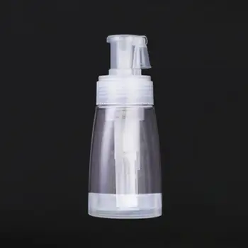 200ml Vacíos Recargables, Polvo del Brillo de la Botella de Spray Con el Bloqueo de la Boquilla de Peluquería Herramientas de Peluquería Para Viajar