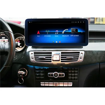 128 GB Carplay Android Estéreo Para Mercedes Benz Clase CLS W218 2011 2012 2013 GPS de la Pantalla de Audio Receptor de Radio de la Unidad principal