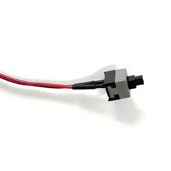 10pcs/lote 50 cm de Largo Botón de encendido Interruptor de Cable para PC Interruptores de Reset de Alimentación del Ordenador Momentánea Automáticamente pulsador de rearme