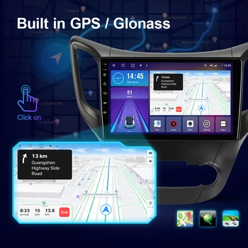 EBILAEN Android 10.0 Radio de Coche Para Changan CS35 2013 - 2017 Autoradio Multimedia GPS de Navegación, conexión wi-fi Carplay 6G 128 GB QLED RDS