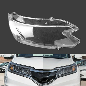 Para Honda CRV-2016 Faro Cáscara de Lámpara de la Sombra Transparente de la Cubierta de la Lente del Faro Cubierta de Vidrio