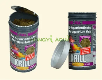 JBL ESPIRULINA KRILL Vegetariana rebanada de alimentación Fresca agua de mar de alimentos para peces de krill Antártico Espirulina Fácil de absorber