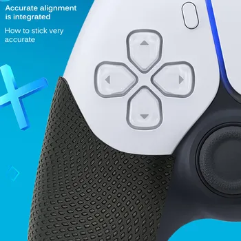 2020 Controlador de Juego de Accesorios, Utilizados Para la PS5 Gamepad Para Sony Playstation 5 Joystick de Silicona Antideslizante Almohadilla de Protección de la etiqueta Engomada