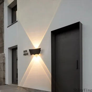 Ip65 led de pared de luz al aire libre de Aluminio del Cree Moderno Impermeable de las luces de la Casa en la pared