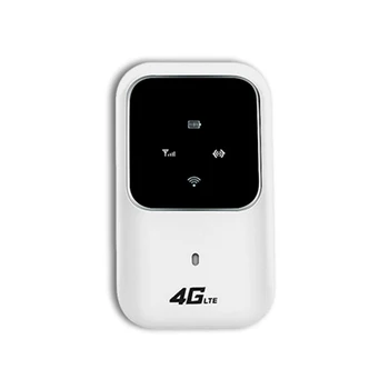 4G Router Inalámbrico LTE de Coche Portátil de banda ancha Móvil de Bolsillo 2.4 G Wireless Router 100Mbps Hotspot SIM Desbloqueado WiFi del Módem