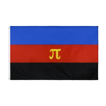 90x150 cm LGBT Polyamory bandera Para la decoración