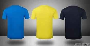 Nueva bádminton camisas Hombres / Mujeres Gimnasio Ejecución de camisetas de Tenis camisetas ,Tenis de Mesa, camisetas de secado Rápido camisa deportiva