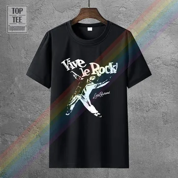 Vive Le Rock A Little Richard Camiseta Punk Camiseta Hippie Goth Nuevas Camisetas Graciosas Camisetas Gótico, Emo Camiseta