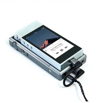 FiiO CL06 Tipo-C a Micro USB de Audio de alta fidelidad Decord Cable FiiO Q1II/Q5/M7 DAP Teléfonos Móviles, Reproductores de