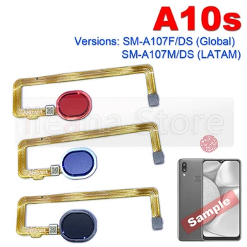 Para Samsung Galaxy A10S A11 A12 A107F A107 A115F A115 A125F A125 Original de la Casa el Botón Touch ID Sensor de huellas Dactilares Flex Cable