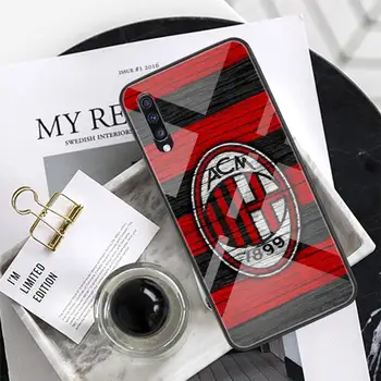 Equipo italiano AC Milan caja del Teléfono Para el Xiaomi Mi Cristal de la caja del Teléfono 6 8 Lite SE MIX2 S Para Redmi Nota 4X 5 6 6A PRO 7 PRO Mayorista