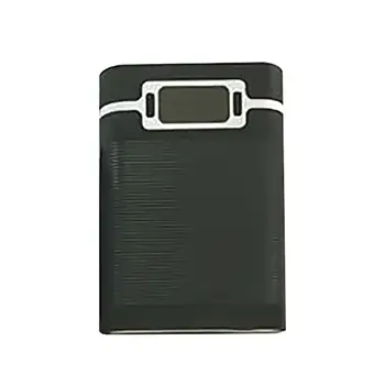 Multifunción Portátil de 4 Ranura 18650 Cargador de Batería de la Pantalla LCD de BRICOLAJE del Banco del Poder de Caso Recinto