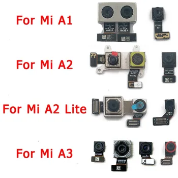 Original Trasera Cámara Frontal Para Xiaomi Mi A2 Lite A3 A1 5X 6X parte Trasera Pequeño Frontal Selfie Flexión Módulo de la Cámara de Piezas de Repuesto