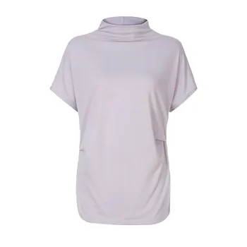 Blusa de las Mujeres de Gran Tamaño de la Camisa 5xl de Verano de la Mujer Túnicas de corea Blusas Casuales Blusas de Cuello alto de Sexy Blusa Sólido Camisetas #11
