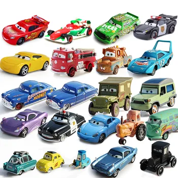 Disney Pixar Cars 3 Coches 2 Mater Huston Jackson Tormenta Ramirez 1:55 Fundido A Troquel De La Aleación De Metal Chicos Coches De Juguetes De Regalo De Cumpleaños