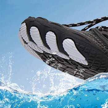 Pareja Nueva Llegada Zapatos de Aqua Hombres y Mujeres de Secado Rápido al aire libre, Gimnasio Zapatillas de deporte de Aire de Malla antideslizante Unisex Zapatos Descalzos 2021