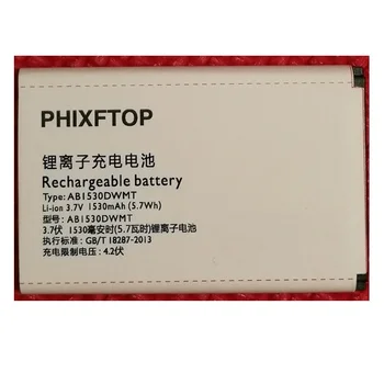 PHIXFTOP original AB1530DWMC batería Para Xenium X331 E311 celular AB1530DWMT Batería para PHILIPS CTX331 CTE311 teléfono 4.2 V