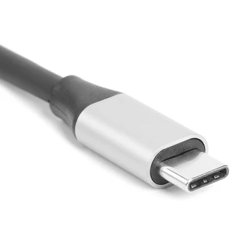 USB Tipo C Macho a Mini DisplayPort Hembra Adaptador 4K Convertidor de Teléfono de la Tableta de la Extensión del Convertidor del Adaptador del Acoplador