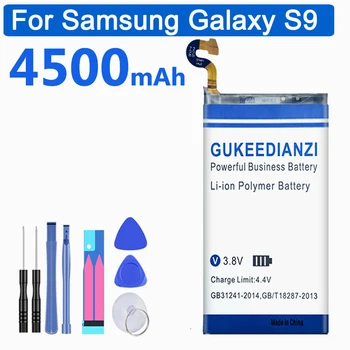 GUKEEDIANZI EB-BG960ABE 4500mAh Batería Recargable Para la Galaxia de Samsung S9 G9600 SM-G960F SM-G960 G960F G960 G960U G960W +Herramientas