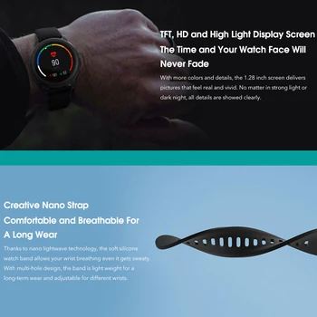 Xiaomi Youpin Haylou Solar LS05 Smartwatch de la Frecuencia Cardíaca Sueño Monitor Multi-Color de la Banda de Reloj de la prenda Impermeable IP68 Original Para Android