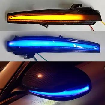 Espejo retrovisor Secuencial de la Lámpara Indicador Dinámico luz Intermitente LED de Señal de Giro Luz Para Mercedes Benz W205 W222 W217 W213 LHD C E S