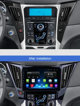 Runningnav Para Hyundai SONATA 2011 2012 2013 Android Radio de Coche Multimedia Reproductor de Vídeo de Navegación GPS
