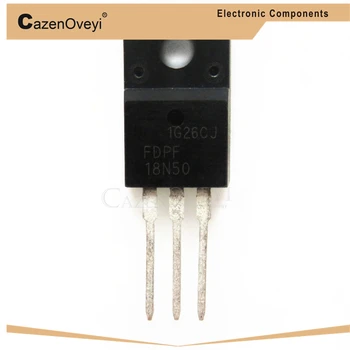 10pcs/lot FDPF18N50 TO220 18N50 A-220 nuevo transistor MOS FET En Stock