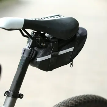 Portátil Impermeable de la Bicicleta Saddle Bag Ciclismo Asiento de la Bolsa de Cola de la Bicicleta Trasera de la Maleta de envío de la gota