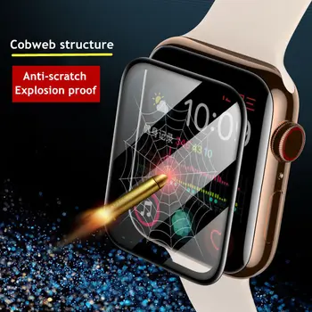 Suave Película De Apple de la banda de Reloj de 44 mm 40 mm 42 mm/38mm iwatch Protector de Pantalla apple watch de la serie 6 se 5 4 3 accesorios