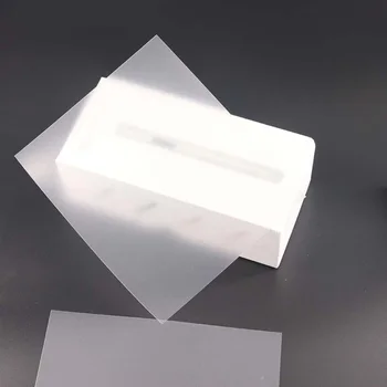 12pcs 3D en Blanco de la Plantilla Plantilla Plantilla de Hojas de Material de PVC Transparente Plantillas para la Silueta de Máquinas