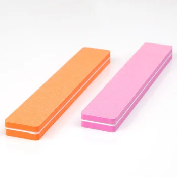 5pcs rectángulo nail buffer de bloques de colores archivo de gel UV de soporte de esponja pedicure callo removedor de herramientas de manicura